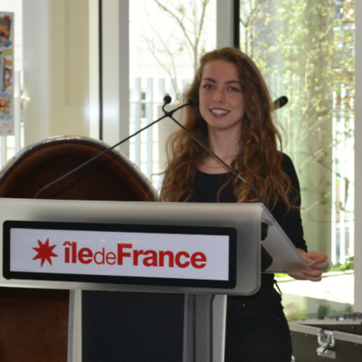 Raphaëlle Fritsch au Conseil régional d'IDF